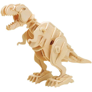 Robotime® 3D Outdoor Sound Control Wooden T - Rex