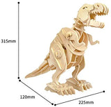 Robotime® 3D Outdoor Sound Control Wooden T - Rex