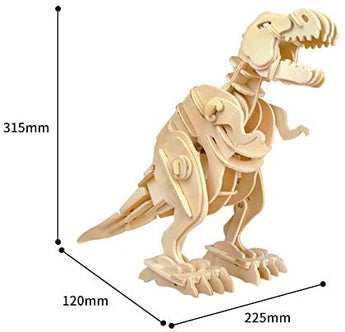 Robotime® 3D Outdoor Sound Control Wooden T - Rex