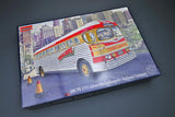 Roden GMC PD3751 "Silverside" Trailways Bus Plastic Model Kit, 1/35 Scale