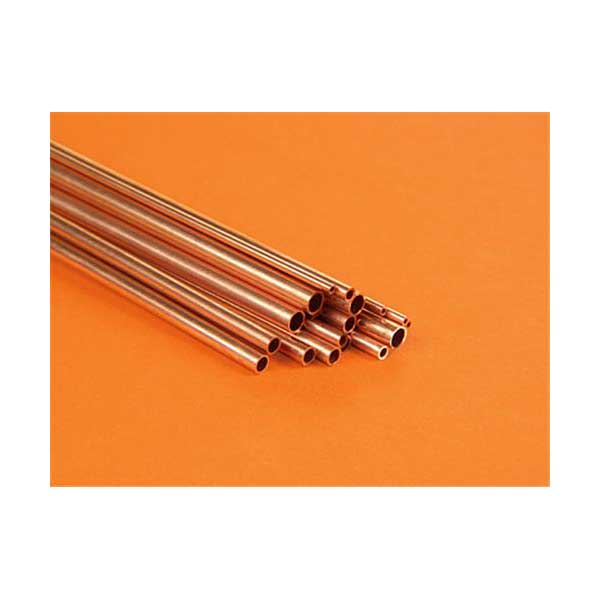 Round Copper Tube Assortment (18 Pieces, 12 Inches Long)
