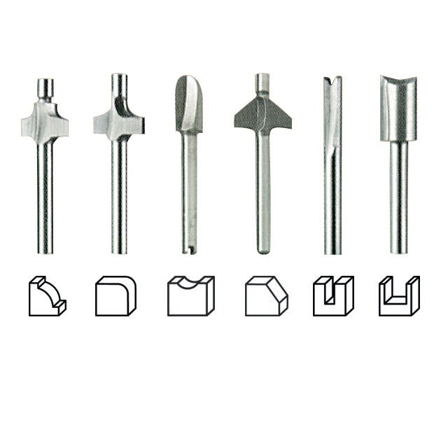 Router Bits (Set of 6)