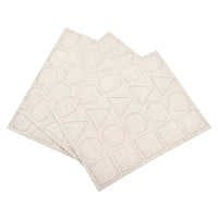 Sanding Pads, 4 Shapes, 15 Each, 60 Total, 180 Grit