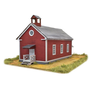 School House, HO Scale, Laser - Art by Scientific