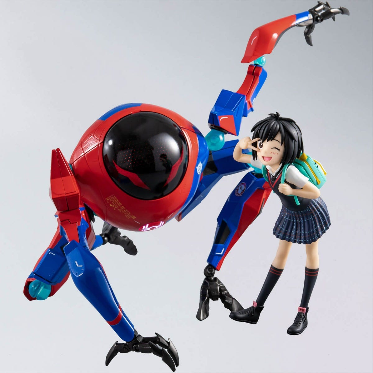 Sen - Ti - Nel SV - Action Peni Parker & SP//dr "Spiderman: Into the Spider - Verse" Collectible Figures