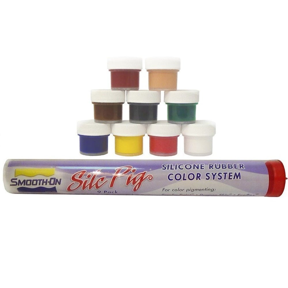 Silc - Pig Silicone Pigment 9 - Pack Color Sampler