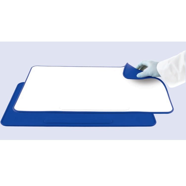 Silicone Anti - Skid Bench Protection Mat, Blue