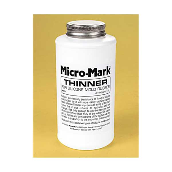 Silicone Rubber Thinner, 1 lb. - Micro - Mark Metal Casting Molds