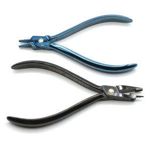 Slim Line 2-Piece Titanium Coated Precision Metal Forming Plier Set