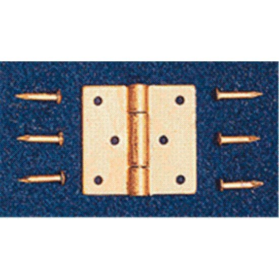 Solid Brass Miniature Butt Hinges (Pkg. of 4) - Micro - Mark Hinges