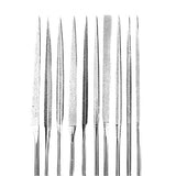 Sona 10 - piece Diamond Needle File Set, Medium Grit