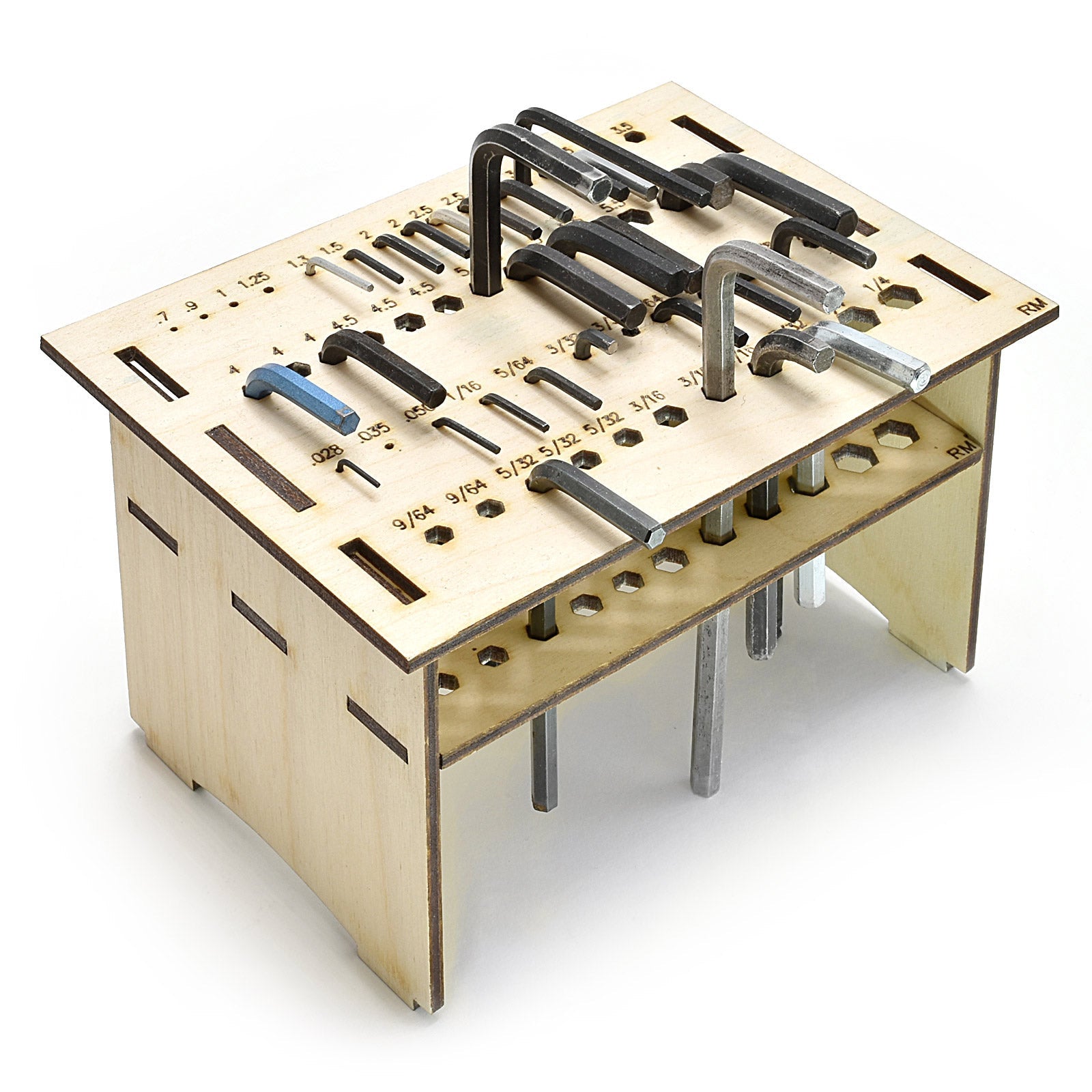 Stackable Storage for Hex Wrenches - Micro - Mark Organizers