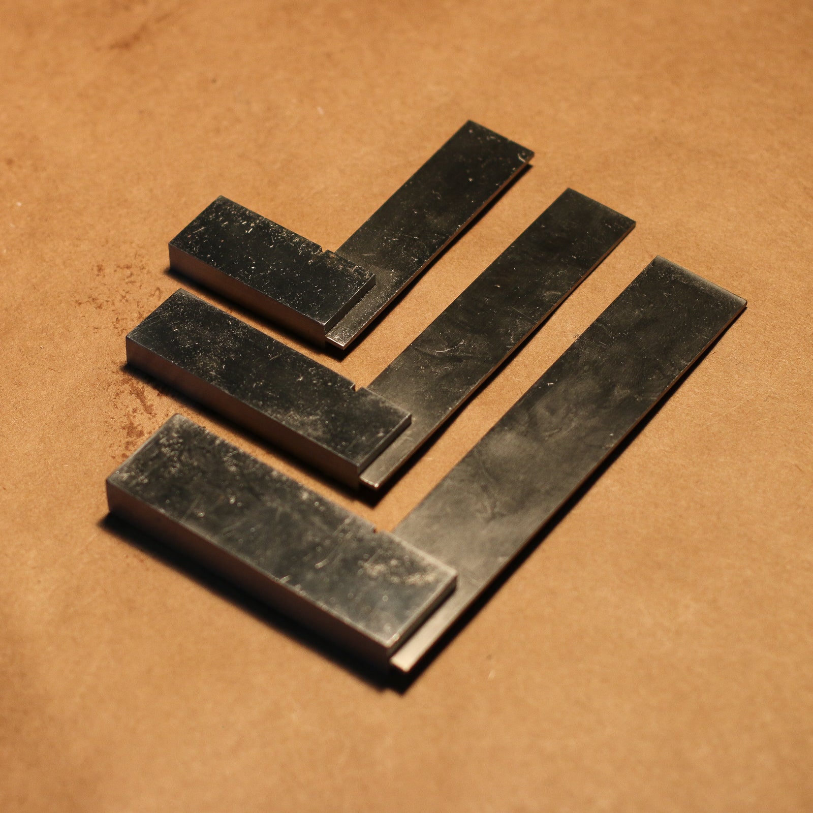 Steel Machinist's Squares (Set of 3)
