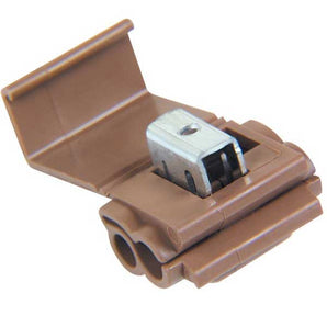 Suitcase Connectors, IDC #567 Brown (Pkg. of 25)