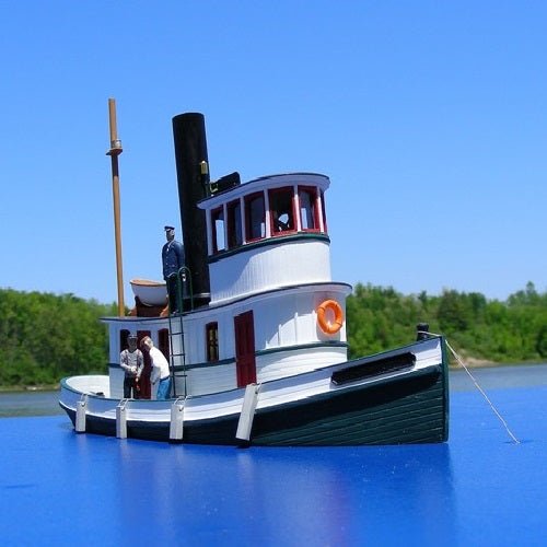 Sylvan Scale Models 45,Wood Tug Boat Resin Model Kit, O Scale