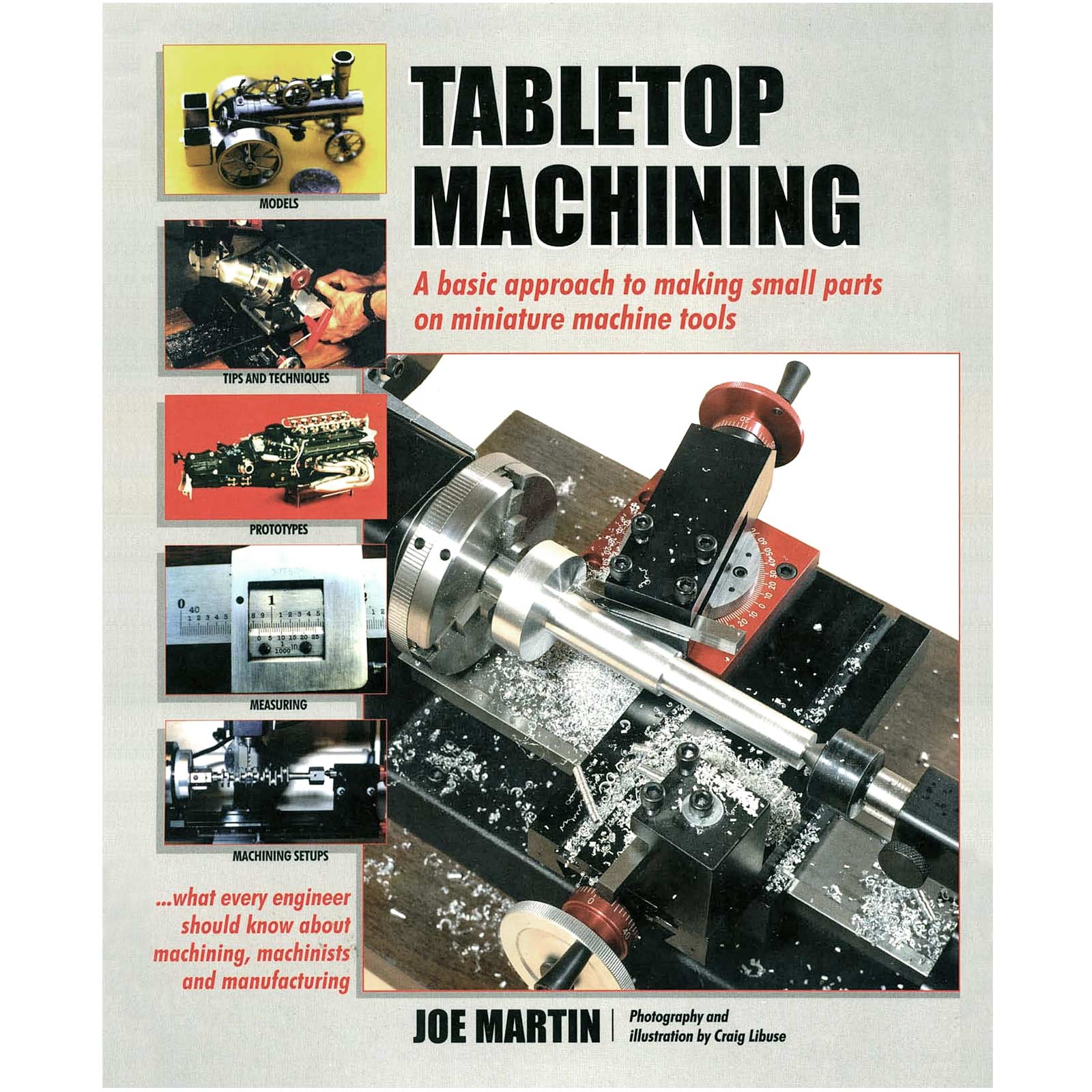 Table Top Machining Book by Joe Martin