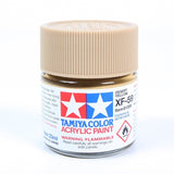 Tamiya Acrylic XF-59 Desert Yellow Paint 23ml Bottles - Box of 6