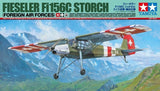 Tamiya Fieseler Fi 156 Storch Plastic Model Kit, 1/48 Scale