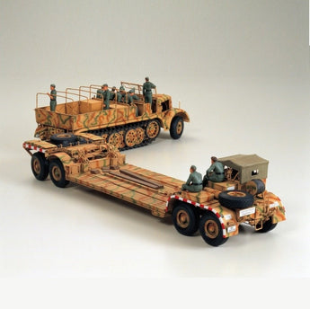 Tamiya German "FAMO" & Tank Transport Plastic Model Kit, 1/35 Scale