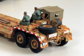 Tamiya German "FAMO" & Tank Transport Plastic Model Kit, 1/35 Scale