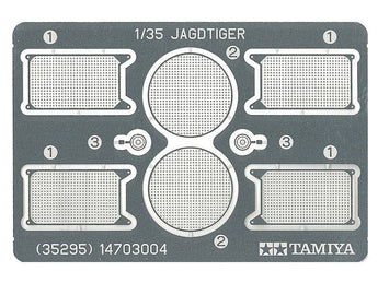 Tamiya German Jagdtiger Tank Destroyer Plastic Model Kit, 1/35 Scale