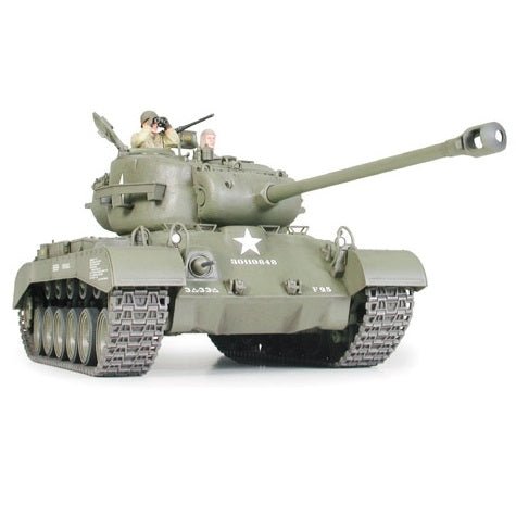 Tamiya U.S. Medium Tank M26 Pershing Plastic Model Kit, 1/35 Scale