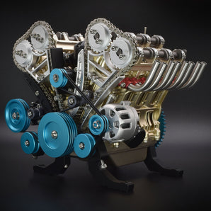 Teching™ V8 Engine Metal Model Kit