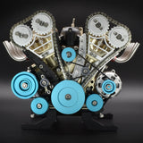 Teching™ V8 Engine Metal Model Kit