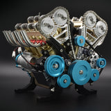 Teching™ V8 Engine Metal Model Kit