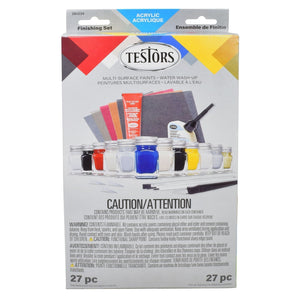 Testors, Acrylic 12 - piece Finishing Kit