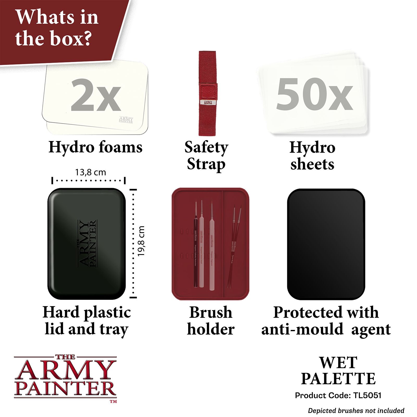 The Army Painter™ Wet Palette - Micro - Mark Painting Accessories