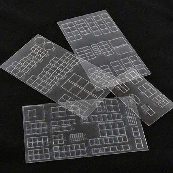 Tichy Glazing Pack for HO Scale Architectural Parts Assortment No. 71034