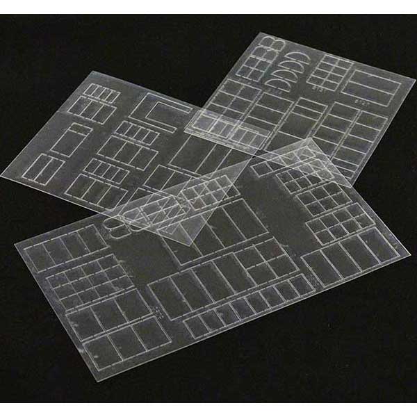 Tichy Glazing Pack for HO Scale Architectural Parts Assortment No. 71035
