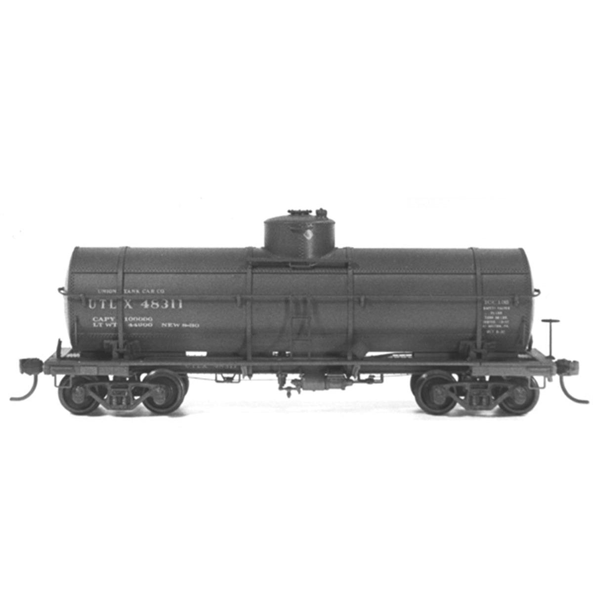 Tichy Train Group 60" Dome 10, 000 Gallon ICC Class 103 Tank Cars - Undecorated, HO Scale 6 Pack - Micro - Mark Model Trains, Rolling Stock, Z