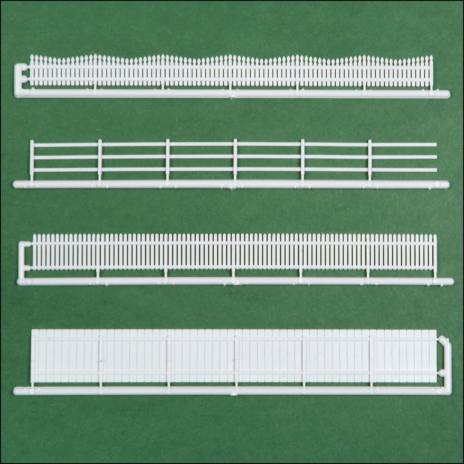 Tichy Train Group Fence Assortment, HO Scale