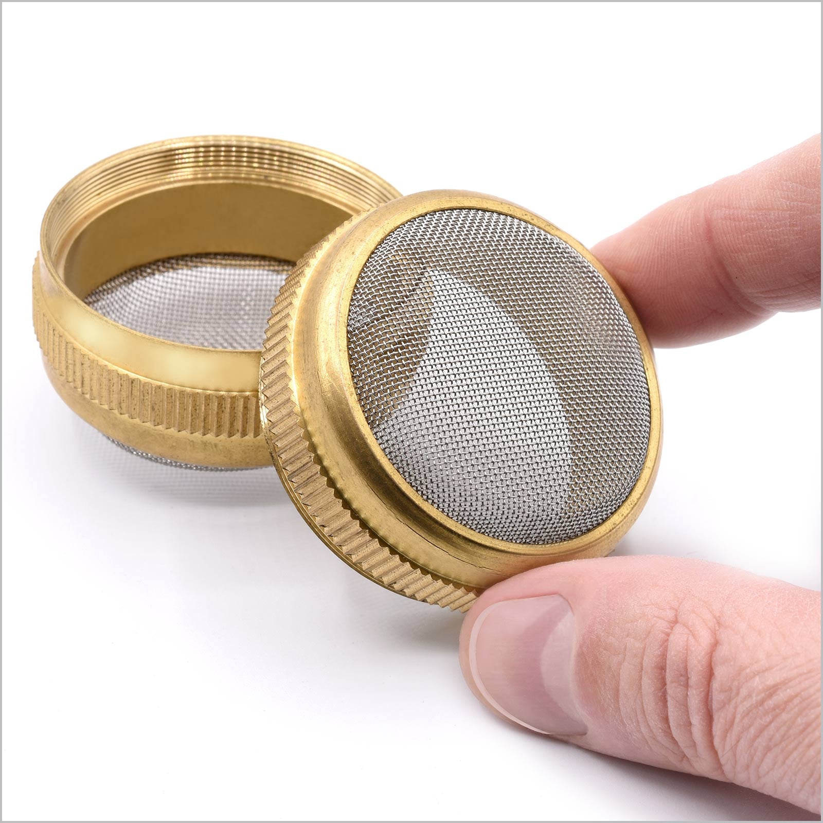 Tight Mesh Heavy Duty Brass Parts Cleaning Basket