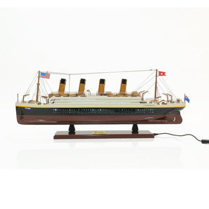 Titanic with Lights, Fully Assembled