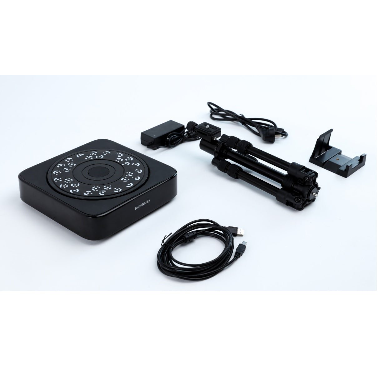 Tripod and Turntable Add - on for EinScan - Pro 2X and EinScan - Pro 2X PLUS - Micro - Mark Scanners