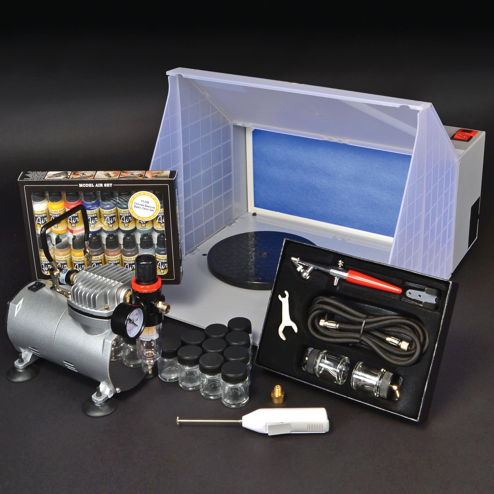 Ultimate Airbrush Outfit Super Value Package - Micro - Mark Airbrushes