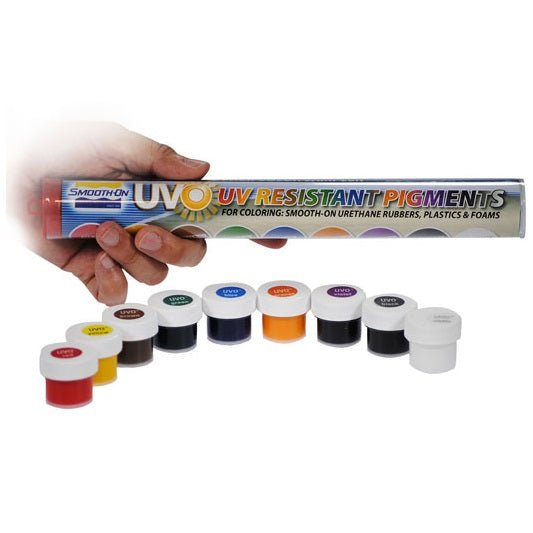 UVO® UV Resistant Pigments, Set of 9 Colors - Micro - Mark Art & Crafting Materials