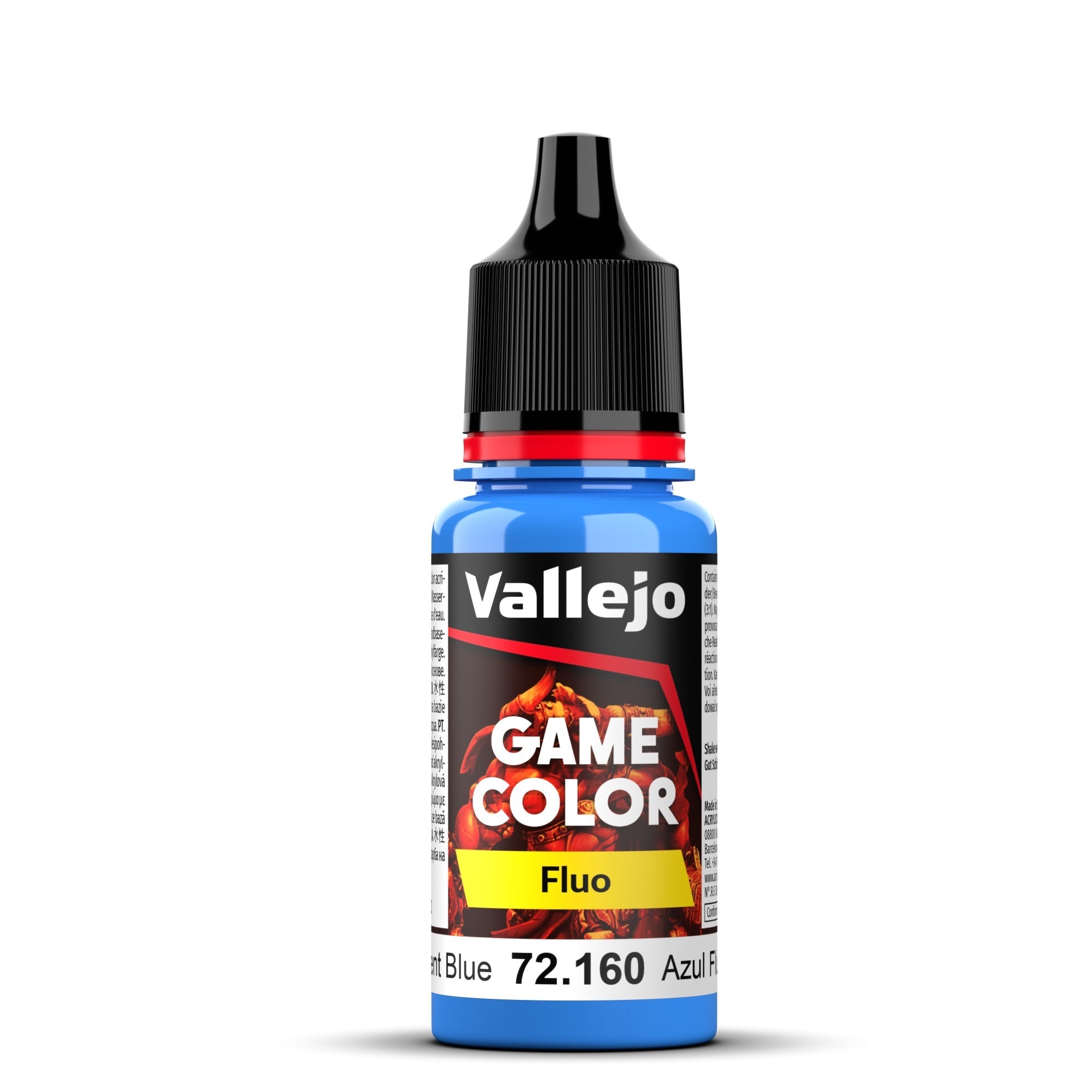 Vallejo Game Color, Fluorescent Blue, 18 ml