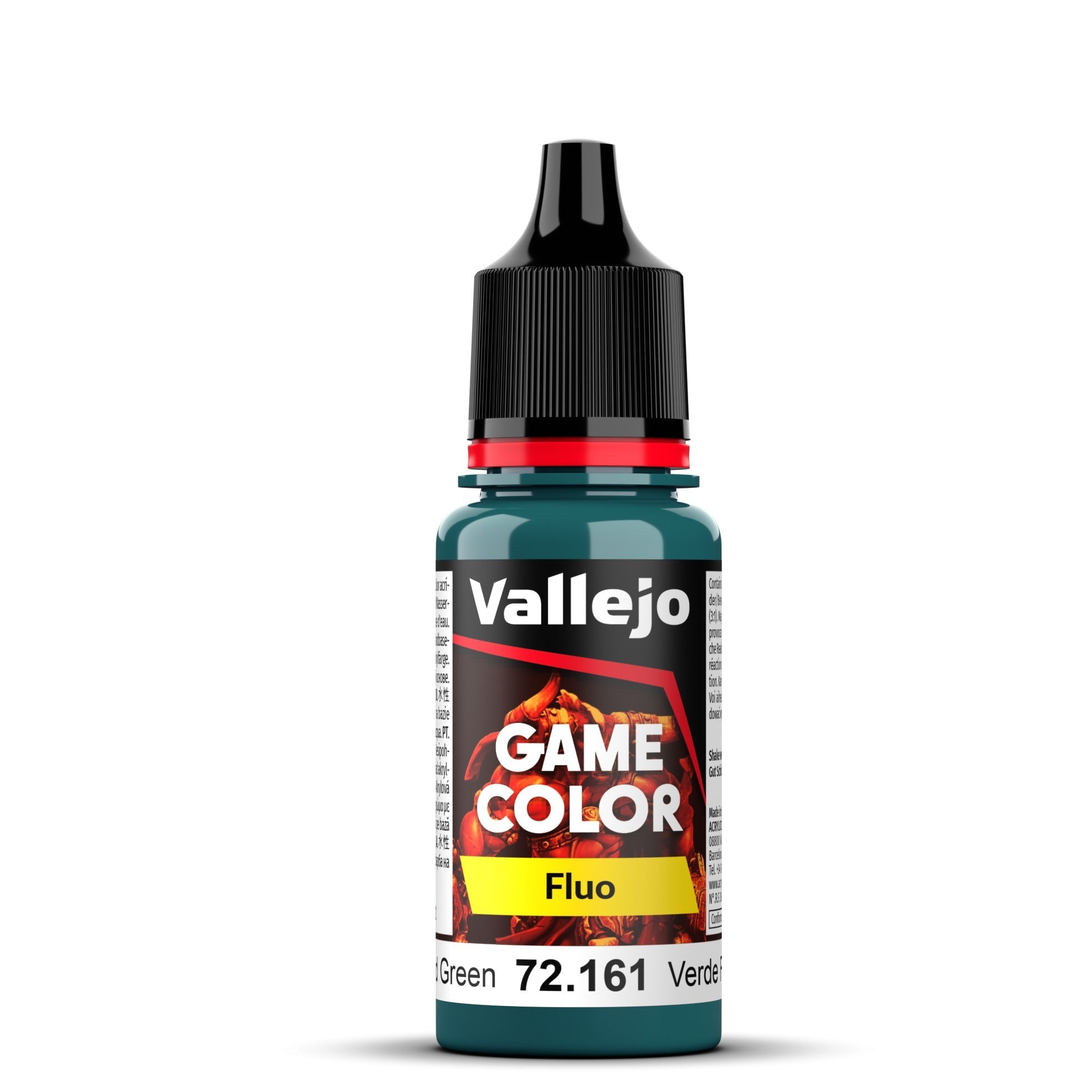 Vallejo Game Color, Fluorescent Cold Green, 18 ml