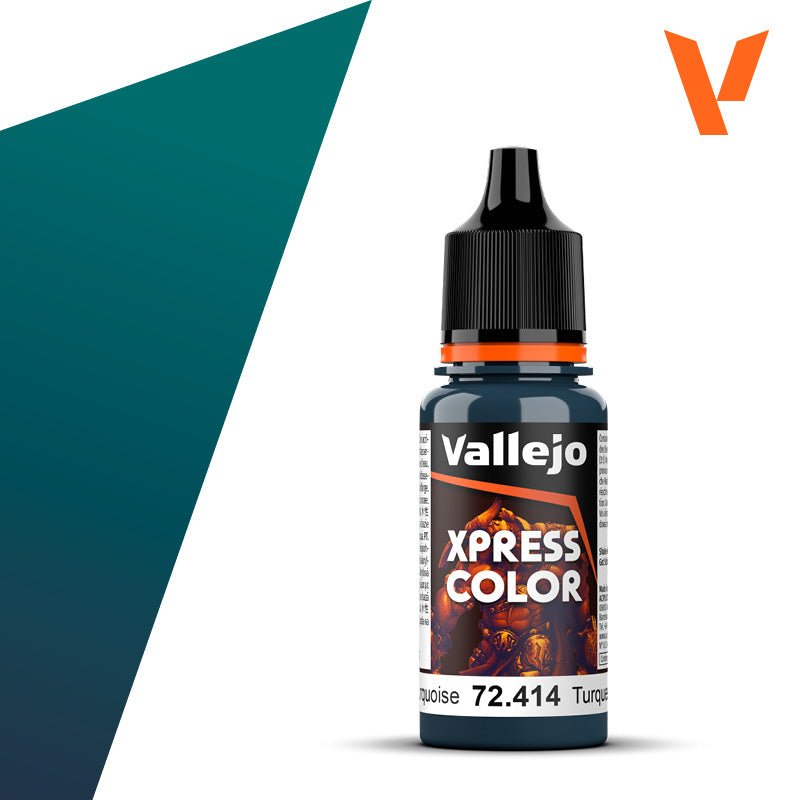 Vallejo Xpress Color, Caribbean Turquoise, 18ml