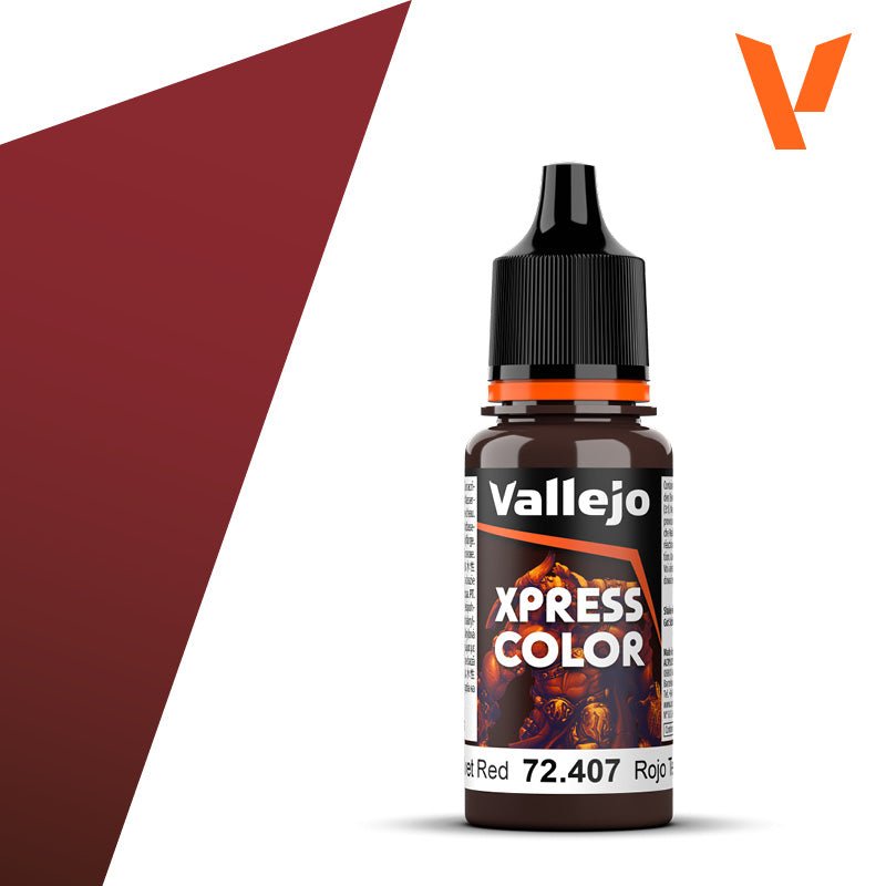 Vallejo Xpress Color, Velvet Red, 18ml