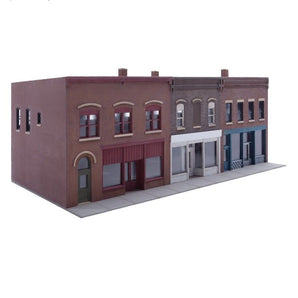 Walthers Cornerstone® Merchant's Row VI Structure Kit, HO Scale