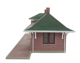 Walthers Cornerstone Pella Depot Kit, HO Scale