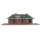 Walthers Cornerstone Pella Depot Kit, HO Scale