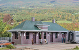 Walthers Cornerstone Pella Depot Kit, HO Scale