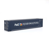 Walthers SceneMaster 45' CIMC Container Assembled - P&O Ferrymaster, HO Scene