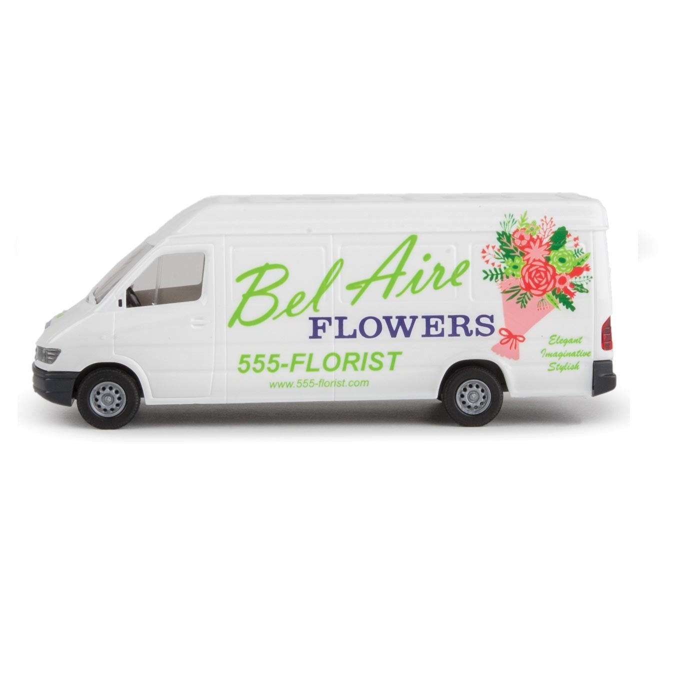 Walthers SceneMaster "Belaire Flowers" Delivery Van, HO Scale